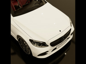 mercedes bnez c-class amg c180 Modelo 3D