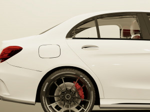 mercedes bnez c-class amg c180 Modelo 3D