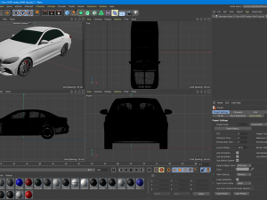 mercedes bnez c-class amg c180 Modelo 3D