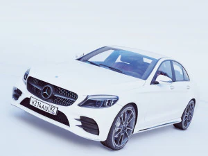 मर्सिडीज बेंज सी-क्लास एएमजी सी180 3D मॉडल