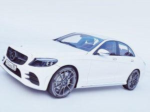 mercedes bnez c-class amg c180 Modelo 3D