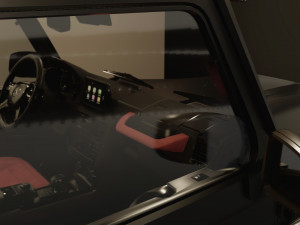 g-class 6x6 brabus black edition Modelo 3D