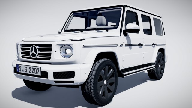 g-class new edition g63 Model 3D .c4d .max .obj .3ds .fbx .stl .blend 