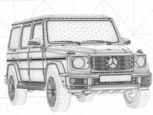 g-class new edition g63 3D Model