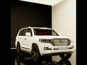 toyota landcruiser new edition v8 Modelo 3D