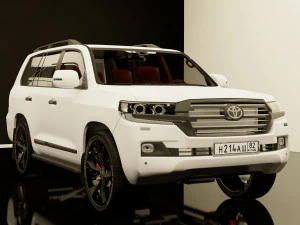 toyota landcruiser new edition v8 3D Model
