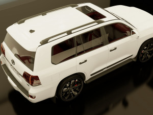 toyota landcruiser new edition v8 Modelo 3D