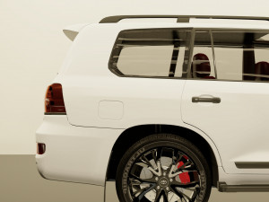 toyota landcruiser new edition v8 Modelo 3D