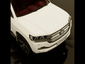 toyota landcruiser new edition v8 Modelo 3D