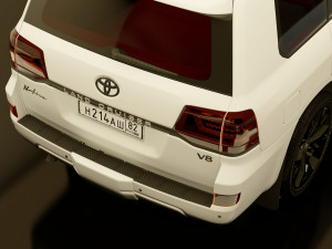 toyota landcruiser new edition v8 Modelo 3D