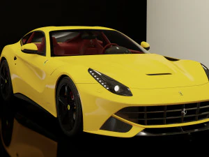 ferrari berlinetta f12 3D Model