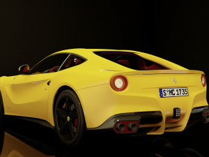 ferrari berlinetta f12 3D 模型