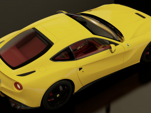 ferrari berlinetta f12 3D 模型