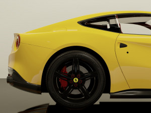 ferrari berlinetta f12 3D 模型