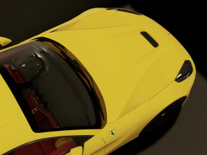 ferrari berlinetta f12 3D Model