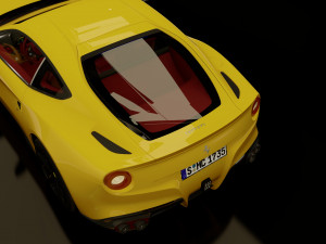 ferrari berlinetta f12 3D 模型