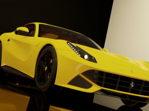 ferrari berlinetta f12 3D 模型