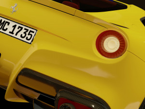 ferrari berlinetta f12 3D 模型