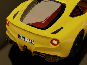 ferrari berlinetta f12 3D 模型