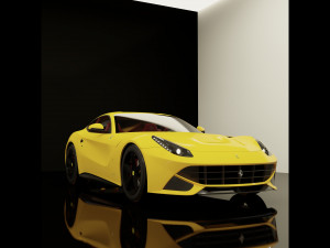 ferrari berlinetta f12 3D 模型