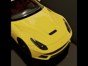 ferrari berlinetta f12 3D 模型