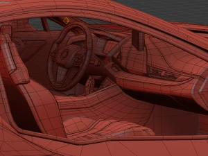 electric vehicle i8 3D Model