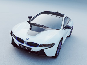 electric vehicle i8 3D Model