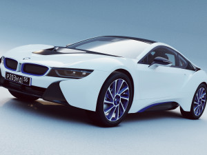 electric vehicle i8 3D Model