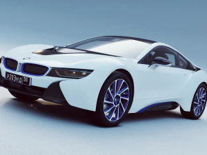 electric vehicle i8 3D Model