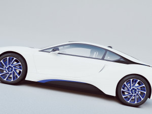 electric vehicle i8 3D Model