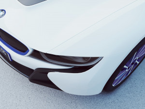 electric vehicle i8 3D Model