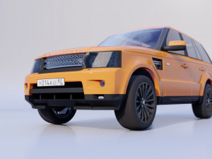 rangerover sport 2009 3D 模型