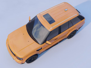 rangerover sport 2009 3D 模型