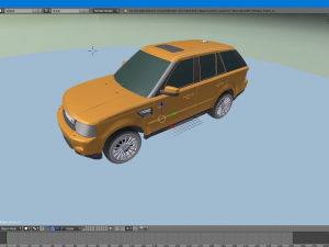 rangerover sport 2009 3D 模型