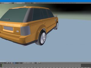 rangerover sport 2009 3D 模型