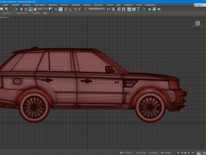 rangerover sport 2009 3D 模型