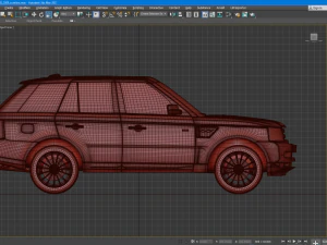 rangerover sport 2009 3D Model