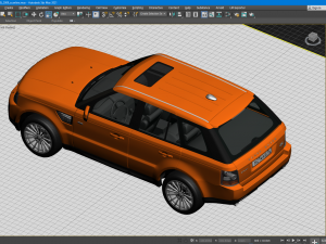 rangerover sport 2009 3D 模型