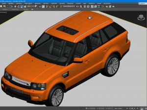 rangerover sport 2009 3D 模型