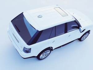 rangerover sport 2009 3D 模型