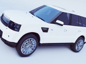 rangerover sport 2009 3D 模型