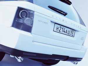 rangerover sport 2009 3D 模型