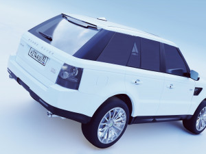 rangerover sport 2009 3D 模型