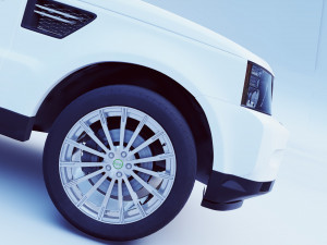 rangerover sport 2009 3D 模型