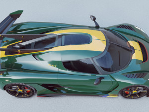 koenigsegg jesko 2020 Model 3D