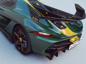 koenigsegg jesko 2020 Model 3D