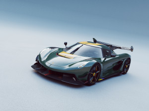 koenigsegg jesko 2020 Model 3D