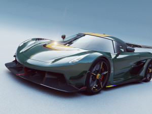 koenigsegg jesko 2020 Model 3D