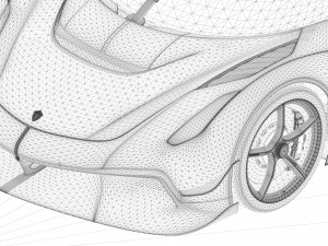 koenigsegg jesko 2020 Model 3D
