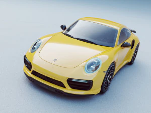 porsche 911 turbos 3D Model